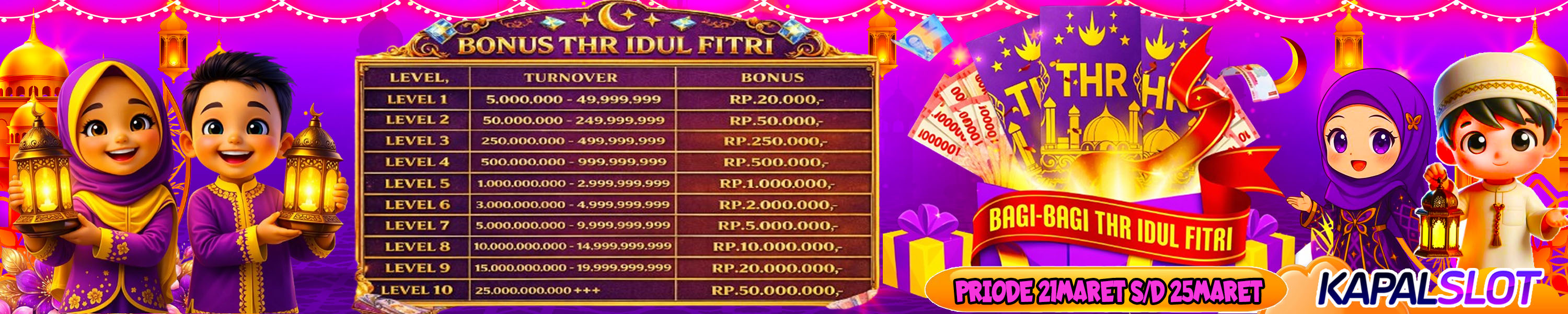 EVENT SPESIAL THR KAPALSLOT 2026